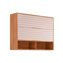 Ver imagem 1 de Armário Aéreo P/ Cozinha Esplendida C/ 2 Portas Basculantes 120cm Cinamomo/off White - Mgm