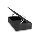 Ver imagem 1 de Cama Box Baú Solteiro Universal Suede Gray (88x188x35) - Ortobom