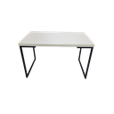 Ver imagem 2 de Mesa Estilo Industrial - Modelo Standard - 130x90x75cm - Cor Branco
