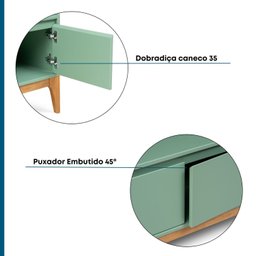 Estante 2 Portas 170cmx80cm Bento Yescasa - 15