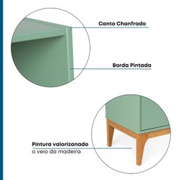 Estante 2 Portas 170cmx80cm Bento Yescasa - 14