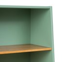 Ver imagem 7 de Estante 2 Portas com Prateleiras MDF com Pés de Madeira Maciça 170x80cm Bento Yescasa