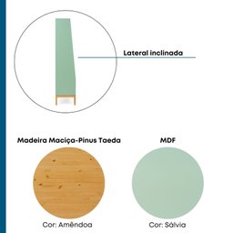 Estante 2 Portas 170cmx80cm Bento Yescasa - 16