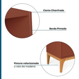 Estante 2 Portas 170cmx80cm Bento Yescasa - 13 Estante 2 Portas 170cmx80cm Bento Yescasa - 13
