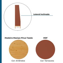 Estante 2 Portas 170cmx80cm Bento Yescasa - 14 Estante 2 Portas 170cmx80cm Bento Yescasa - 14