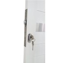 Ver imagem 7 de Porta Pivotante de Alumínio 210 X 100cm com Puxador, Friso e Vidro Veneza Esquadrias Bergamo