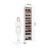 Guarda Roupa 50,3cm Módulo Sapateira Com Branco - 4