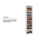 Ver imagem 3 de Guarda Roupa 50,3cm Módulo Sapateira Com Branco