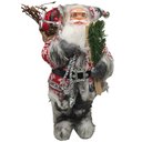 Ver imagem 1 de Papai Noel Natalino Boneco 30cm Enfeite Natal Decoraçao Comemoraçao Festa