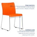 Ver imagem 3 de Cadeira Fronteira Metal 559a Base Inox