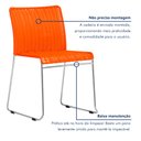 Ver imagem 6 de Cadeira Fronteira Metal 559a Base Inox
