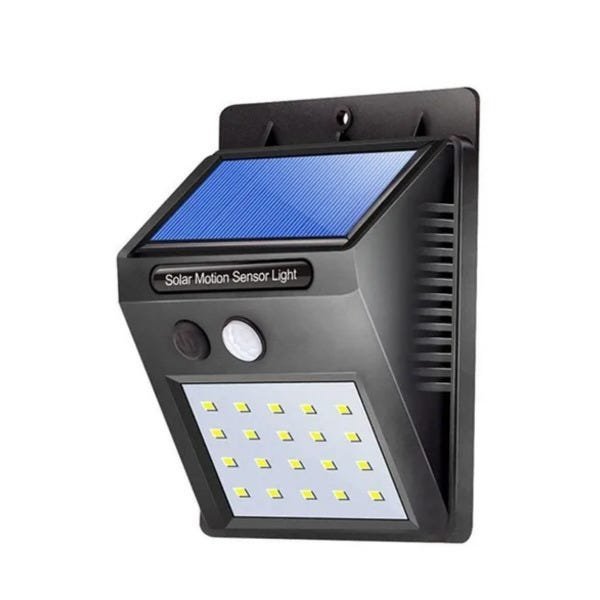 Luminária Balizador Arandela Solar com Sensor Led 6w - 1