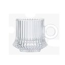 Ver imagem 3 de Jogo 10 Xícarasde Café Caneca Vidro Robusta Lines 85ml em Casa Tem