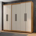 Ver imagem 1 de Guarda Roupa Diamante 6 Portas e 4 Gavetas Araplac 6000-50