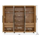 Ver imagem 4 de Guarda Roupa Diamante 6 Portas e 4 Gavetas Araplac 6000-50