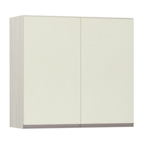 Armário Luciane 80cm 2 Portas Luci Legno Crema C/Kashmir