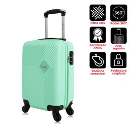 Mala de bordo verde PP Zug Swiss Move - 2
