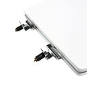 Ver imagem 4 de Assento Sanitário Poliéster para Louça Flex (deca) Super Luxo Cromado (reb. Oculto) Branco