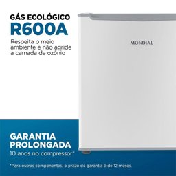 Frigobar Mondial 46l Porta Reversível Branco Fgb-01-w50 110v - 6