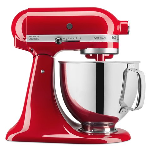 Kitchenaid Artisan Mixer 5qt, 10 Velocidades Escud Vermelho