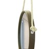 Espelho Decorativo Adnet Alça Sisal Natural 50 cm Redondo - 2