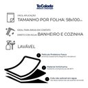 Ver imagem 6 de Papel de parede lavavel para banheiro - Madeira Pastilha