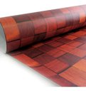 Ver imagem 4 de Papel de parede lavavel para banheiro - Madeira Pastilha