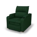 Ver imagem 4 de Poltrona Dalas Papai Retrátil Reclinável Veludo Porta Copo:verde