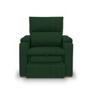 Ver imagem 1 de Poltrona Dalas Papai Retrátil Reclinável Veludo Porta Copo:verde