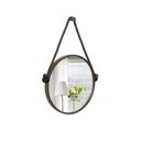 Ver imagem 1 de Espelho Decorativo Adnet Alça Corda Naval 50 cm Redondo