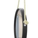 Ver imagem 2 de Espelho Decorativo Adnet Alça Sisal Natural Redondo