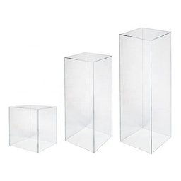 Cubo De Acrílico Decoração Festa 32x32x60cm (altura) - 1