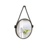 Espelho Decorativo Adnet Alça Corda Naval 40 cm Redondo - 1