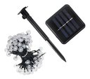 Ver imagem 4 de Solar Pisca-pisca 50 Bolas Led Solar Natal Luz Branco Quente Decorshop