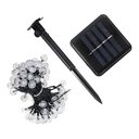 Ver imagem 4 de Solar Pisca-pisca 50 Bolas Led Solar Natal Luz Branco Quente Decorshop