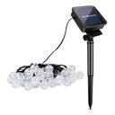 Ver imagem 3 de Solar Pisca-pisca 50 Bolas Led Solar Natal Luz Branco Quente Decorshop