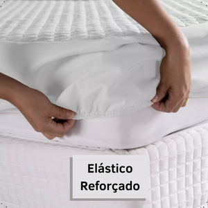 Capa Protetora Colchao Solteiro Matelado Impermeável Slip