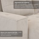 Ver mais imagens de Sofá para Sala de Estar Retrátil 4 Lugares Curitiba
