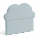 Ver imagem 4 de Cabeceira de Cama Box Estofada 90 Cm Solteiro Decoração Nuvem Boucle