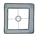 Ver imagem 3 de Cúpula de Abajur 20x20x20cm Quadrada Tecido Algodão Soquete Nacional Ref 42