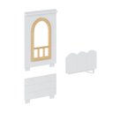 Ver imagem 2 de Kit Janela com Cerquinha para Beliche Reversível New Garden Casatema MadeiraOriginals