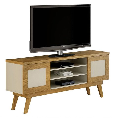 Rack Bancada Detroit Cinamomo Off White – Valdemóveis