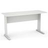 Mesa Reta 1,20x0,60 Cor Cinza sem Gavetas - 1