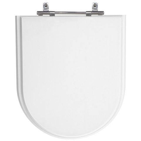 Assento Laqueado Duomo Plus Branco Tampa para Vaso Deca Mdf