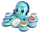 Ver imagem 2 de Brinquedo Educativo Polvo Musical com 6 Botões Luz + 20 Sons Cor Azul