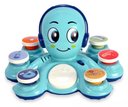 Ver imagem 1 de Brinquedo Educativo Polvo Musical com 6 Botões Luz + 20 Sons Cor Azul