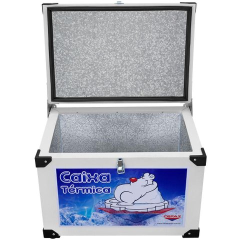 Caixa Térmica 35 Litros Galvanizada Cefaz com Válvula de Escoamento Ctg-35