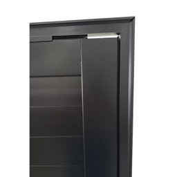 Porta Pivotante de Alumínio 210 x 100cm com Puxador Veneza Esquadrias Bergamo - 8