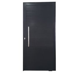 Porta Pivotante de Alumínio 210 x 100cm com Puxador Veneza Esquadrias Bergamo - 2