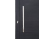 Ver imagem 6 de Porta Pivotante de Alumínio 210 X 100cm com Puxador Veneza Esquadrias Bergamo Abertura Direita